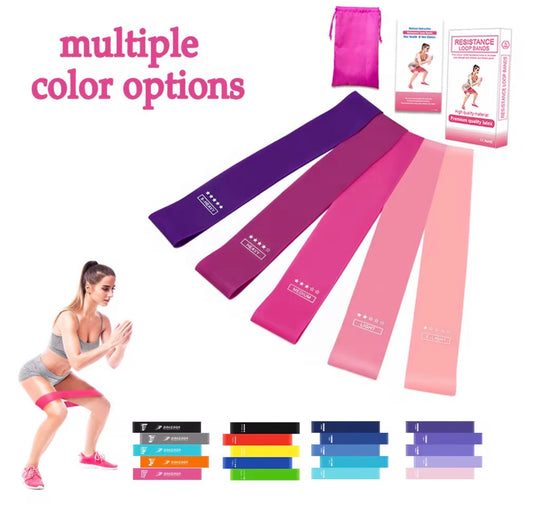 Elastici Fitness — Set da 5 Loop Bands